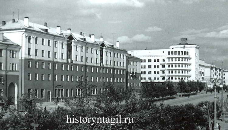 Здание городской больницы №1 (фото 60-х г.)