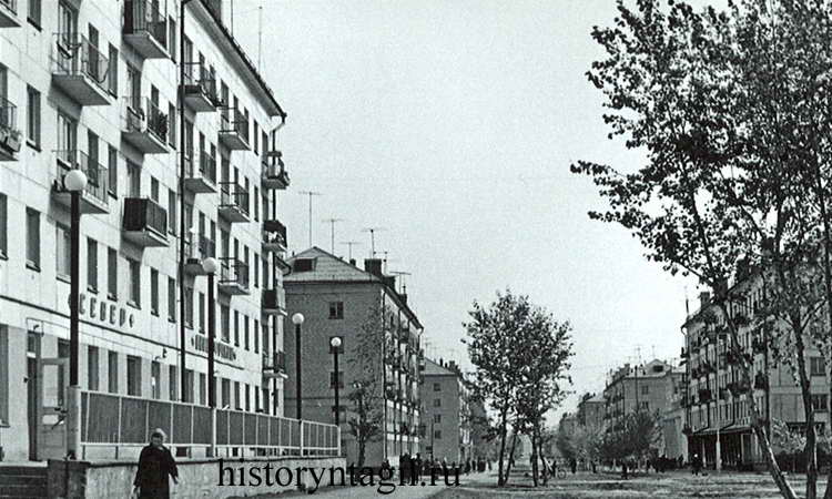 Улица Энтузиастов. Начало 1960-х гг.