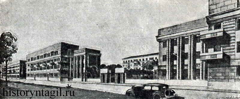 Район Вагонстроя. Корпуса №15-21. Строительство 1934-1935 гг.