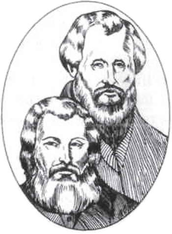 Отец и сын Ефим и Мирон Черепановы