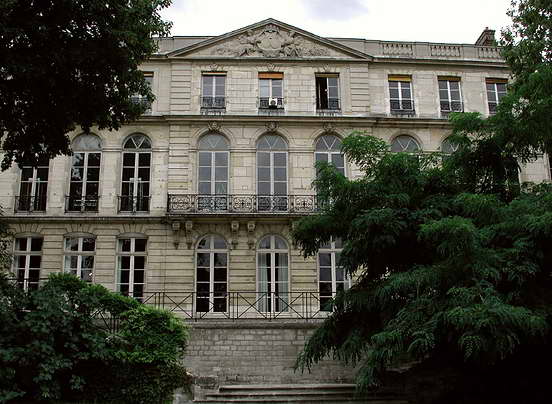 Фасад Горной школы. Париж (фото наших дней)
