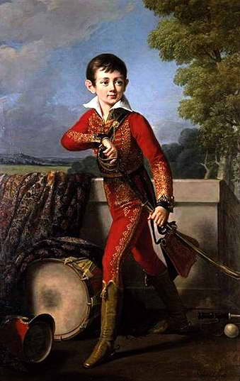 Портрет юного Анатоля Демидова (худ. Робер Жак-Франсуа Лефевр)