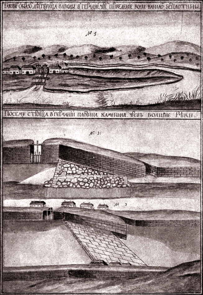 Иллюстрация из книги "Описание уральских и сибирских горных заводов"