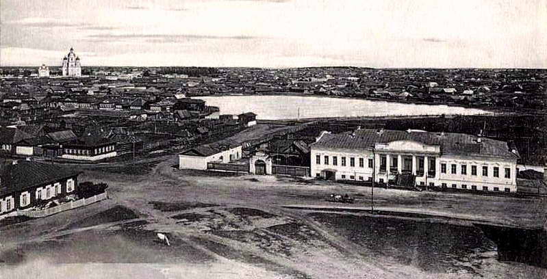 Каслинский завод (фото конца XIX в.)