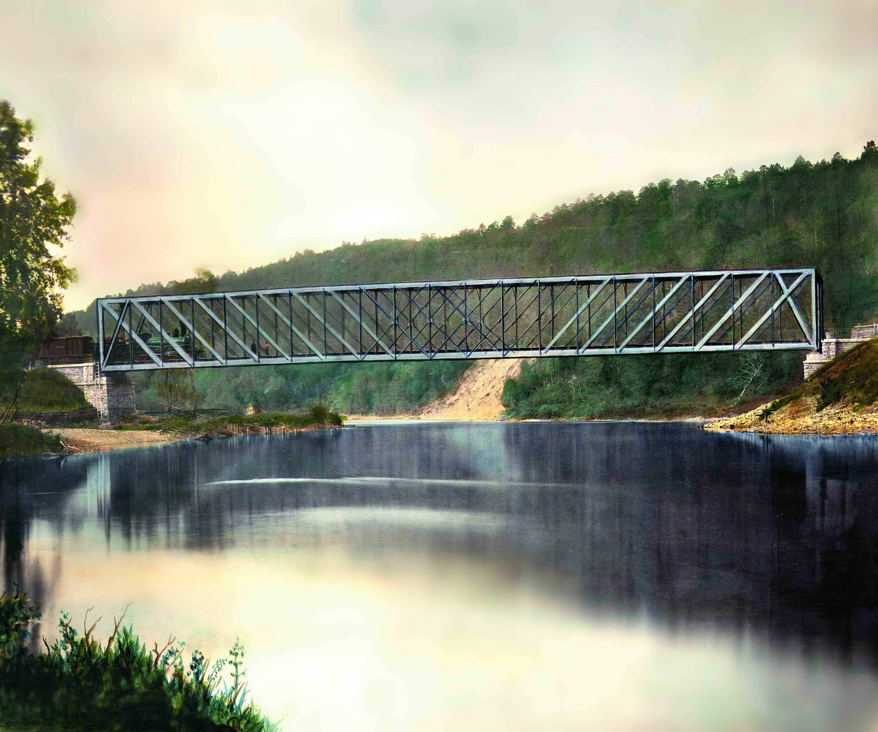 Мост через реку Вильва
