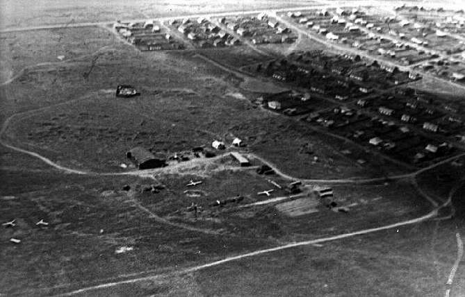 Аэродром на Гальянке (фото 1960-х гг.)