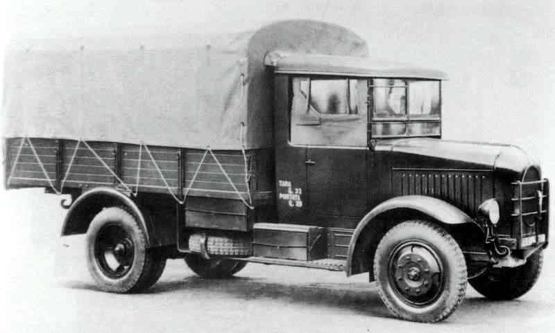 Итальянский грузовик Spa 36R