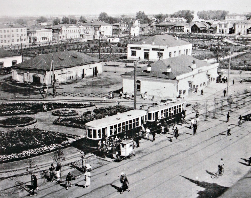 Центр Нижнего Тагила. Фото 1938 г