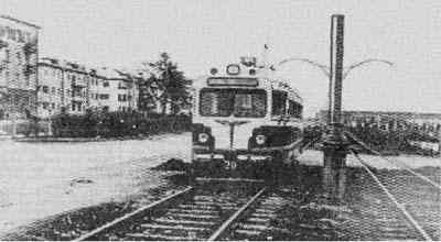 Один из первых тагильских трамваев 