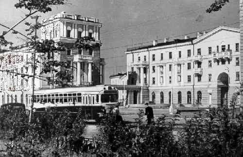 Ул. Ленина. Фото 1950-х годов