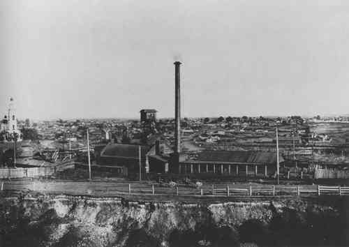 Общий вид Меднорудянского медного рудника. 1900-е гг.