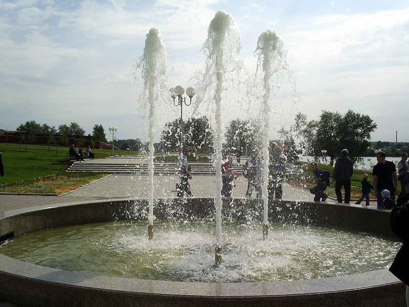 Парк Бондина. Каскадный фонтан